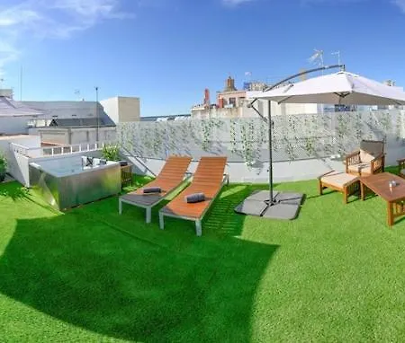 Atico Duplex Centro Con Jacuzzi Y Terraza Privada アパート *