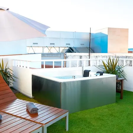 Atico Duplex Centro Con Jacuzzi Y Terraza Privada